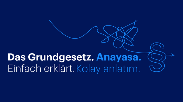Das Logo von "Das Grundgesetz. Einfach erklärt.""