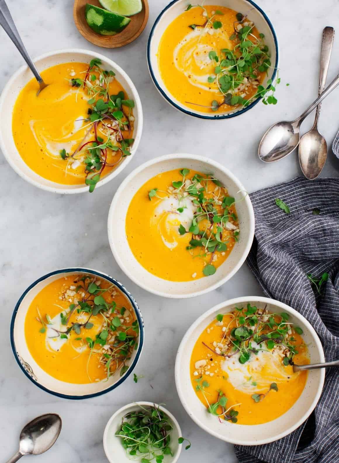 Red Curry Kuri Squash Soup