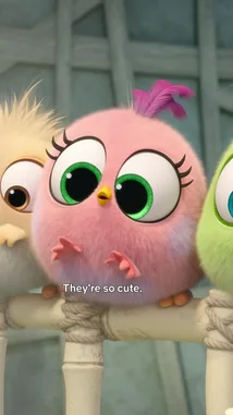 In this adorable animated scene from a Netflix original, three parent birds anxiously await the hatching of their eggs. As cracks form and tiny green chicks emerge, one calls out 'Mama!' in a heartwarming moment of new life. by @netflix with Original Sound by netflix