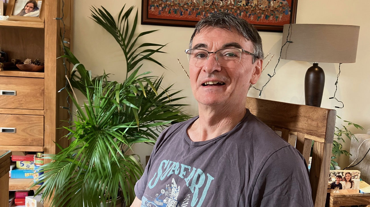 Cleveland Clinic London patient, Keith Skinner