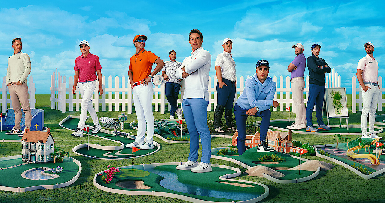 The golfers of 'Full Swing' Season 2