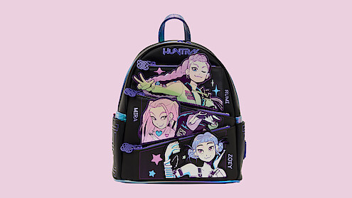 'KPop Demon Hunters' Loungefly backpack