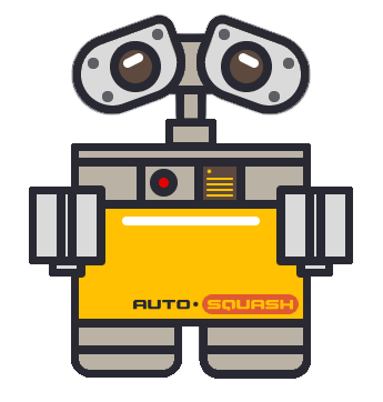 Autosquash logo; adapted from https://dribbble.com/shots/2767743-WALL-E