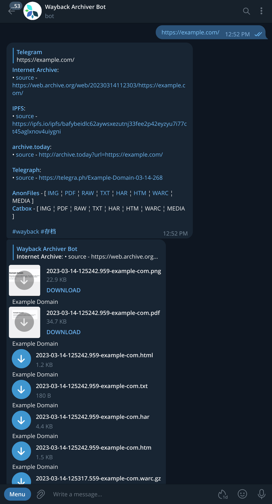 Telegram Bot