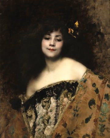 juana romani, autoritratto, 1896 98, segoura, saint ouen.