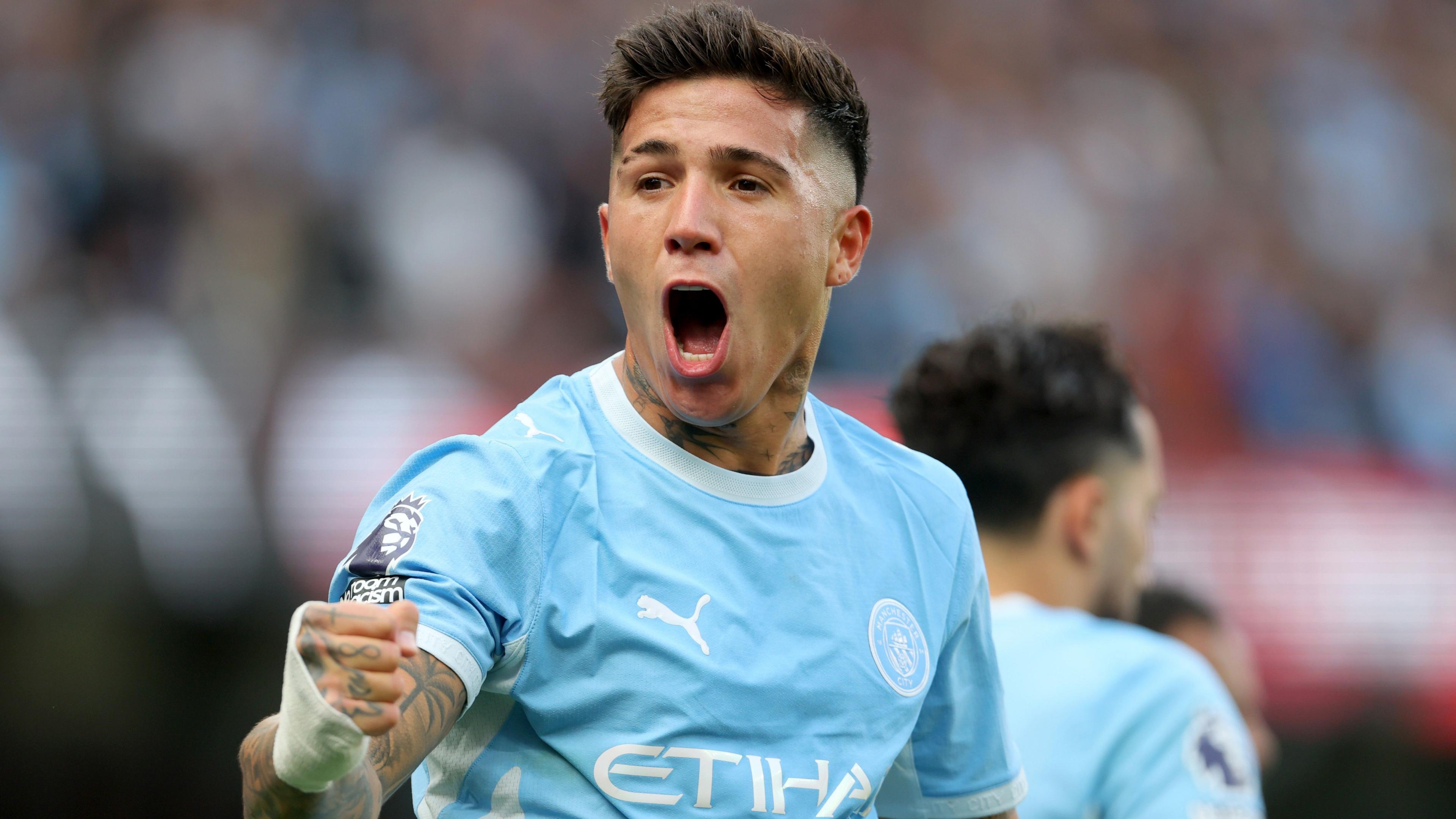 Man City's Enzo Fernandez