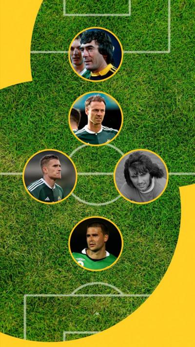 Northern Ireland all-time five-a-side team