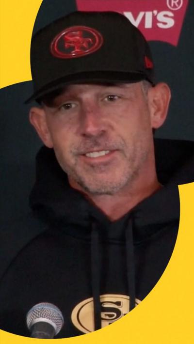 San Francisco 49ers head coach Kyle Shanahan