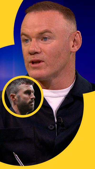 Wayne Rooney talking about Michael Carrick