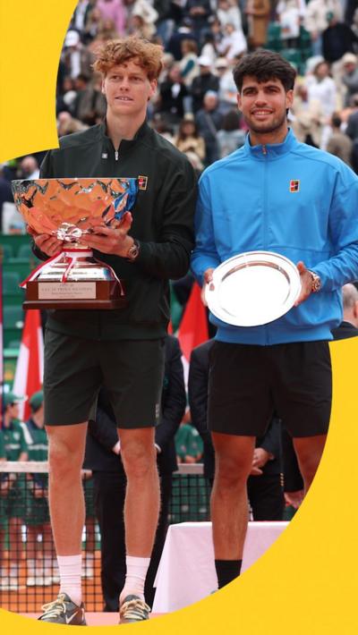 Carlos Alcaraz and Jannik Sinner