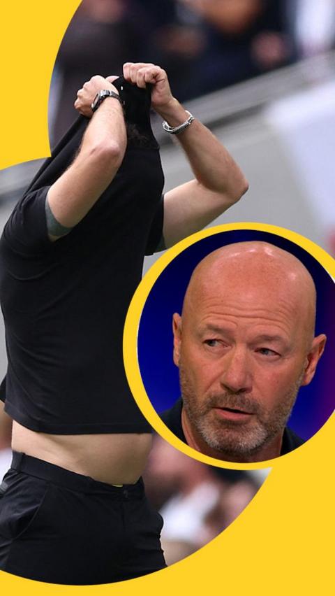 Alan Shearer talking about Roberto De Zerbi