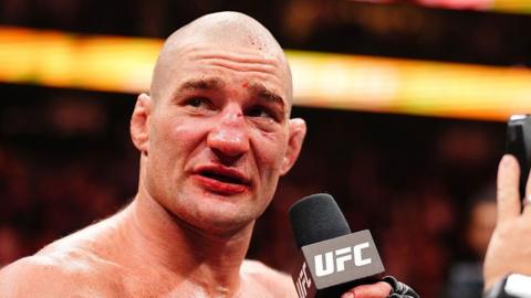 Sean Strickland after beating Khamzat Chimaev at UFC 328 in May