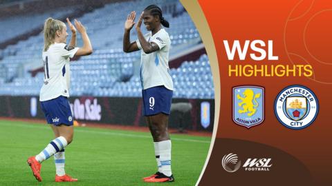 Lauren Hemp and Khadija Shaw high five in celebration
