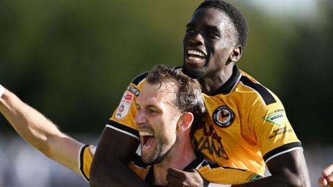 Christian Doidge and Michael Adu-Poku