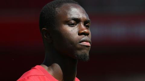 Lamin Sillah during the Premier League match between Nottingham Forest and Bournemouth at the City Ground.