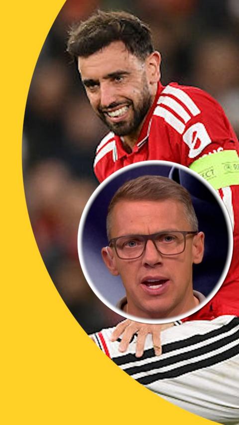 Bruno Fernandes and Stephen Warnock