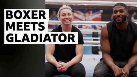 Lauren Price and Gladiator Phantom