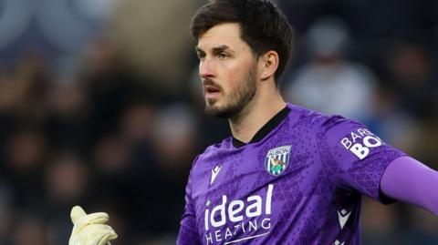 Joe Wildsmith in action for West Brom
