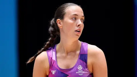 Team Scotland's Emma Barrie in action