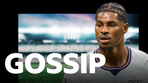 Marcus Rashford gossip graphic