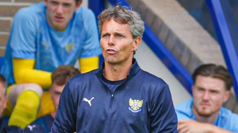 St Johnstone head coach Simo Valakari