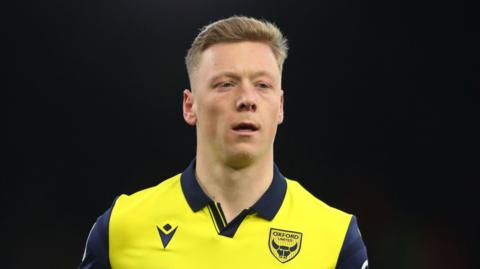 Brian De Keersmaecker in action for Oxford United
