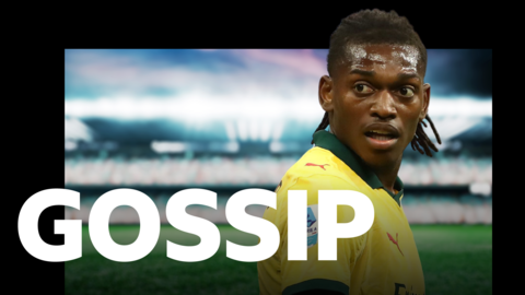 Gossip graphic with Rafael Leao