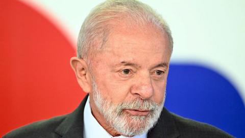 Brazil's president Luiz Inácio Lula da Silva