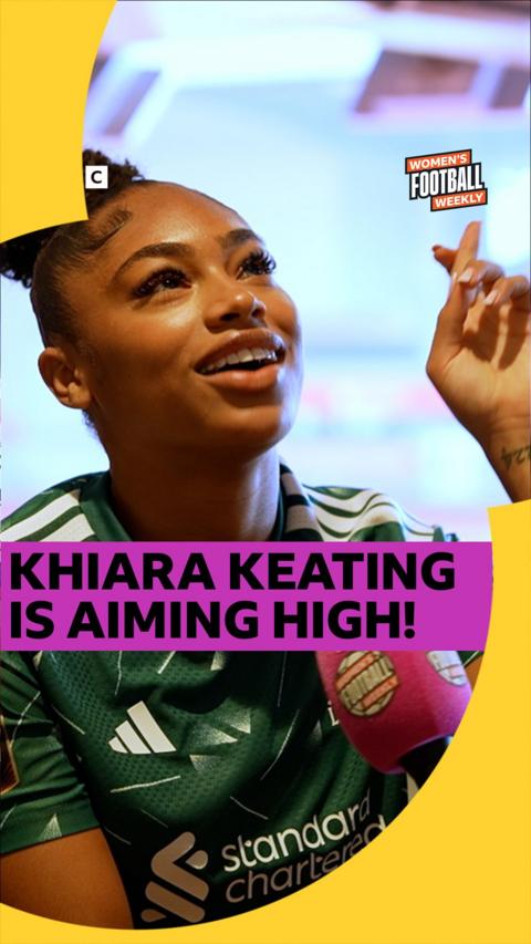 Khiara Keating is dreaming big with the Reds this season