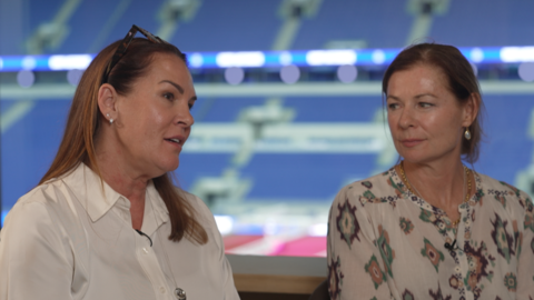 Debbie Beard and Amanda Thorpe talk about losing their husbands, Matt and Graham
