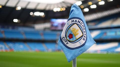 Manchester City corner flag