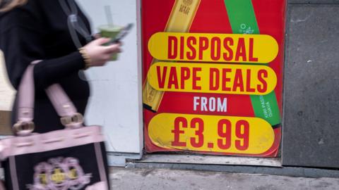 Vape store near Liverpool St station in London.
