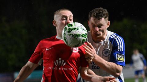 Larne in action