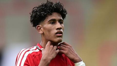 Manchester United forward JJ Gabriel