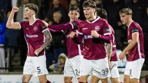Stenhousemuir celebrate