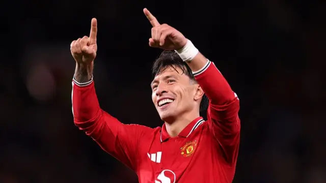 Manchester United defender Lisandro Martinez