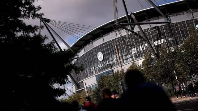 General view outside the stadium