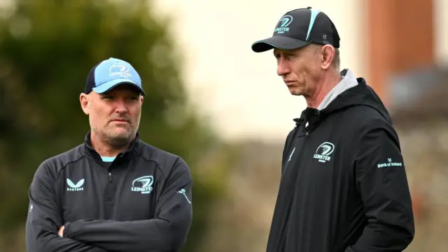 Jacques Nienaber and Leo Cullen
