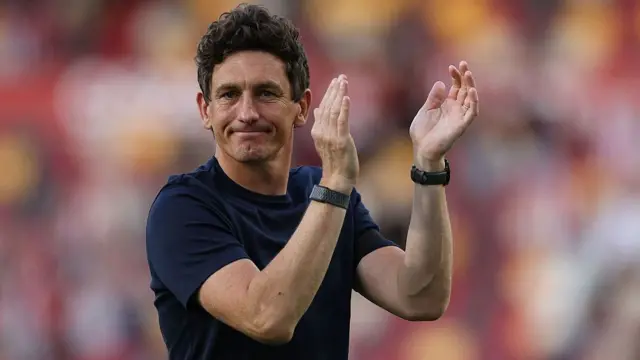 Brentford manager Keith Andrews