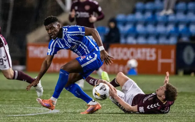 Kilmarnock host Hearts on Saturday
