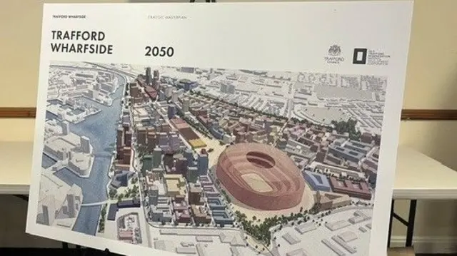 Current plans for the Old Trafford regeneration project and Manchester United's new stadium