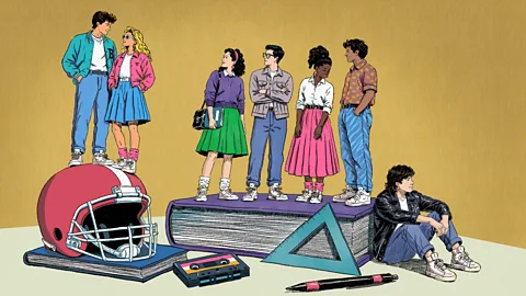 BBC/ Emmanuel Lafont In primary school, kids' values typically align with their adult supervisors. In high school, that changes, stirring up the social landscape (Credit: BBC/ Emmanuel Lafont)