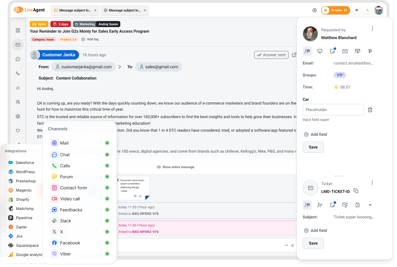 Poskytujte bezchybnou podporu díky AI helpdesku