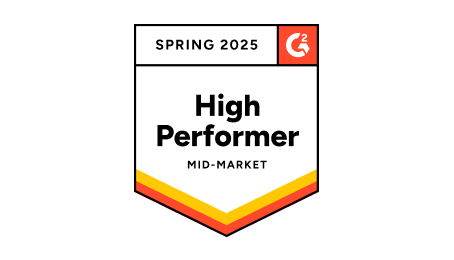 G2 spring2025 award badge