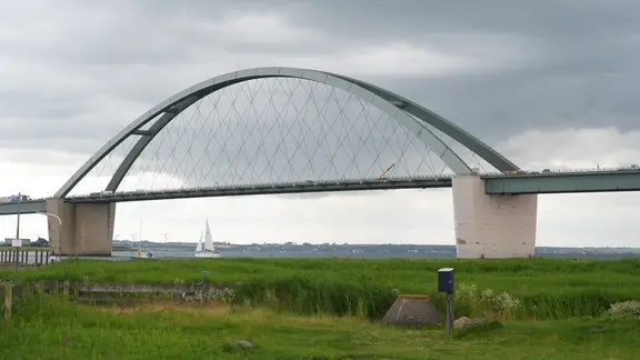 Die Fehmarnsundbrücke