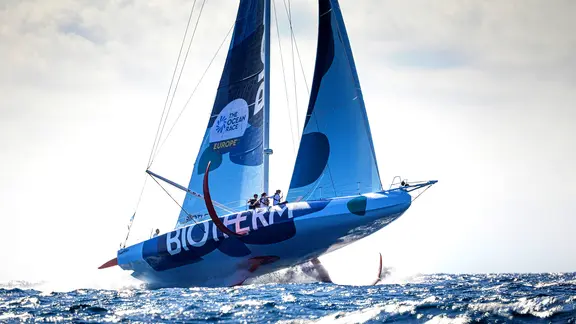 Team Biotherm beim Ocean Race