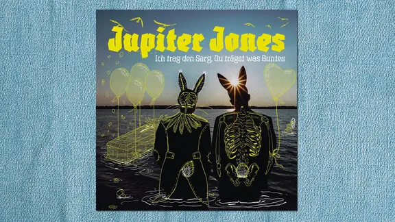 CD Cover: Jupiter Jones - Ich trag den Sarg, Du trägst was Buntes