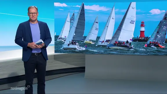 Moderator Thilo Tautz im Studio