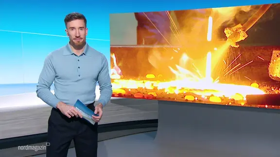 Stefan Leyh moderiert das Nordmagazin - Land und Leute.
