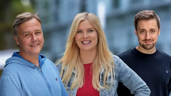Eva Tanski, Nikolai Zech und Philipp von Kageneck
